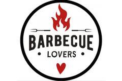 STICKERS 'BBQ LOVERS' 28mm 500st/rol